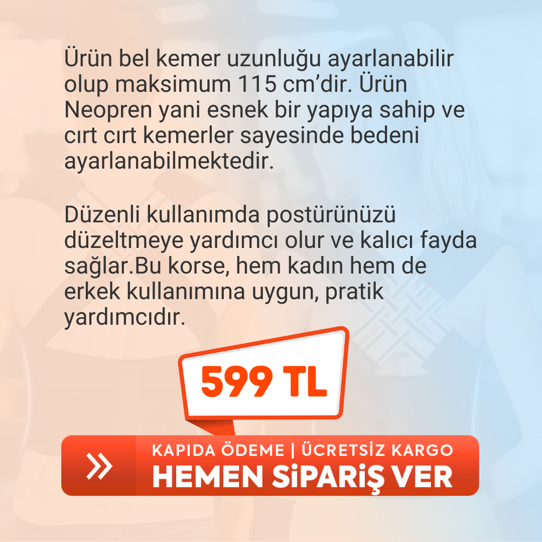 Yüksek Kaliteli Dik Duruş Korsesi Satın Al