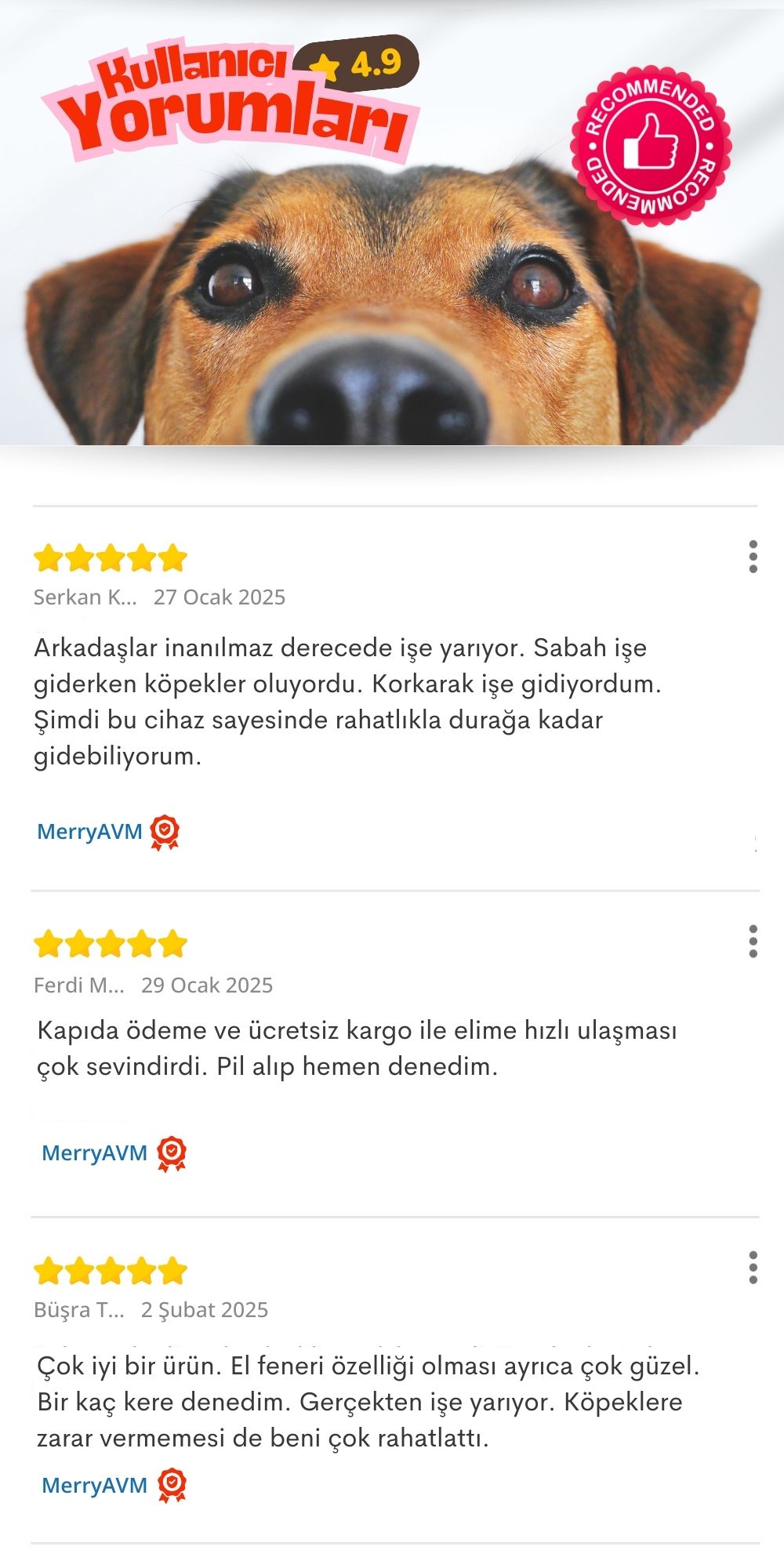 UltraSonik Köpek Savar Kullanıcı Yorumları